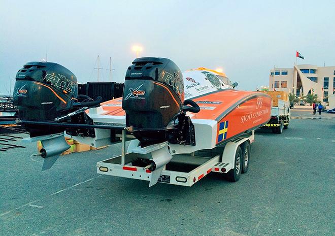 Swecat team - new engines - 2016 UIM XCAT World Powerboating Series &copy; Karien Jonckheere